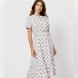 Loft midi dress size 0